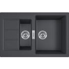 Set Küchenarmatur Oltens Borga 35207300, Tektonit-Waschbecken Franke Sirius 2.0 143.0618.687