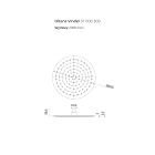 Set Kopfbrause Oltens Vindel 37000300, Wandarm Oltens Lagan 39400300