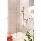 Set Kopfbrause mit Arm Grohe Rainshower Mono 26558DL0, Badewannen- und Duscharmatur Grohe Essence 24058DL1, 26574DL0, 26658DL0, 28388DA0