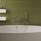 Set Badewannen- und Duscharmatur Hagser Della HGR30000034, Handbrause Hagser Mia HGR70000037, HGR15000037, HGR90000037