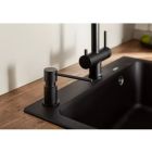 Set Küchenarmatur Blanco Linus-S 525807, Flüssigkeitsspender Blanco Lato 525789