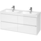 Set Kabinett Cersanit Crea S931-001, Waschbecken Cersanit Crea K673-006