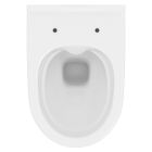 Set WC-Becken mit Absenkautomatik-Sitz Cersanit Mille S701-453, Verdeckter Rahmen mit Betätigungsplatte Cersanit S701-779