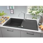 Set Granitspüle Grohe K400 31641AP0, Küchenarmatur Grohe Start 304702430