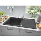Set Granitspüle Grohe K400 31641AP0, Küchenarmatur Grohe Start 304702430