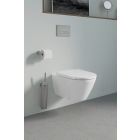 Set WC-Becken mit Absenkautomatik-Sitz Duravit D-Neo 45770900A1, Unterputzrahmen Duravit DuraSystem WD1011000000, WD5001031000