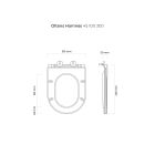 Set WC-Becken Oltens Hamnes 42521300, Toilletensitz Oltens Hamnes 45100300