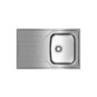 Set Stahlspüle mit Siphon Teka Universe 115110011, Küchenarmatur Teka IN 469781200