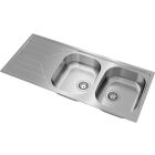 Set Küchenarmatur Teka ARK 239381200, Stahlspüle Teka Universe 115170006