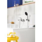 Set Badewannen- und Duscharmatur Grohe Start 24206002, Waschtischarmatur Grohe Start 23455002