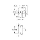 Set Duschbatterie Grohe Start 24208002, Duschset Grohe Vitalio Start 27942001