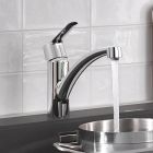 Set Edelstahlspüle Grohe K700 31574SD1, Küchenarmatur Grohe Start 30530002