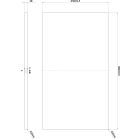 Set Kabinett Cersanit Larga S932-073, Arbeitsplatte Cersanit Larga S932-024