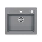 Set Granitspüle Alveus Atrox 1131995, Küchenarmatur Alveus Siros 1129044