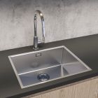 Set Küchenarmatur Oltens Borga 35207300, Edelstahlspüle Oltens Stalvask 71101100