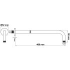 Set Badewannen- und Duscharmatur Hagser Ulva HGR60000034, Kopfbrause Hagser Ella HGR13000037, HGR14000037, HGR11000037, HGR80000037, HGR15000037
