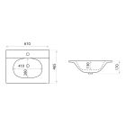 Set Kabinett LaVita Kolorado 5900378314363, Waschbecken LaVita Kolorado 5908211416205