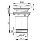 Set Waschtischarmatur Ravak 10° X070151, Waschbecken Ravak Ceramic XJX01155001, X01762