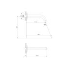 Set Badewannen- und Duscharmatur Cersanit Zen S951-564, Duschset Cersanit Inverto S951-708, S951-553