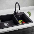 Set Granitspüle Blanco Legra 8 526224, Küchenarmatur Oltens Lista 35202100