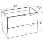 Set Kabinett LaVita Kolorado 5900378314370, Waschbecken LaVita Kolorado 5908211416212