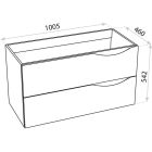 Set Kabinett LaVita Kolorado 5900378314387, Waschbecken LaVita Minnesota 5900378319535