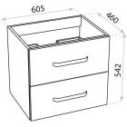 Set Kabinett LaVita Montana 5900378324423, Waschbecken LaVita Minnesota 5908211416182