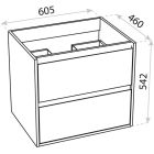 Set Kabinett LaVita Minnesota 5900378314349, Waschbecken LaVita Floryda 5908211485027