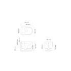 Set WC-Becken Oltens Holsted 42016000, Toilletensitz Oltens Holsted 45112000