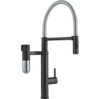 Set Küchenarmatur Franke Vital Semi-Pro 120.0621.313, Stahlspüle Franke Box 127.0453.656