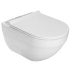 Set Verdeckter Rahmen mit Betätigungsplatte Grohe Solido 38981000, WC-Becken Roca Hebe A34H138000