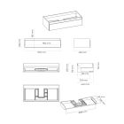 Set Kabinett Oltens Vernal 61000700, Kabinett Oltens Vernal 60011700, 60010700, 63006700, 63005700