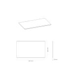 Set Kabinett Oltens Vernal 60003000, Naphtha-Arbeitsplatte Oltens Vernal 63005000