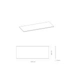 Set Kabinett Oltens Vernal 60019400, Naphtha-Arbeitsplatte Oltens Vernal 63007400