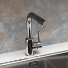 Set Granitspüle Grohe K700 31654AP0, Küchenarmatur Oltens Myvat 35205100