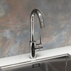 Set Granitspüle Blanco Subline 500-U 525995, Küchenarmatur Oltens Skafta 35206100