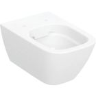 Set WC-Becken Geberit Smyle 500.208.01.1, Toilletensitz Geberit Smyle Square 500.240.01.1