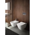 Set WC-Becken Geberit Smyle 500.208.01.1, Toilletensitz Geberit Smyle Square 500.240.01.1