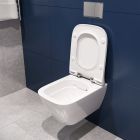 Set WC-Becken Geberit Smyle 500.379.01.1, Unterputzrahmen Geberit Duofix 111.170.00.2, 500.240.01.1