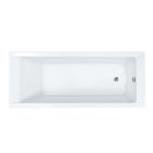 Set Rechteckige Badewanne Oltens Langfoss 10004900, Badewannenabtrennung Oltens Sela 23202100