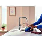 Set Untertischfilter Grohe Blue 40875000, Wasserhahn mit Wasserfilter Grohe Blue 30595000