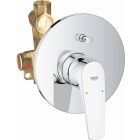 Set Badewannen- und Duscharmatur Grohe Start Flow 29117000, Kopfbrause Grohe Vitalio Start Shower System 26815000, 27369000, 27851000, 26963001