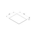 Set Kabinett Ksuro 02 50002030, Naphtha-Arbeitsplatte Ksuro 02 53002000