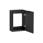 Set Kabinett Comad Adel Black ADEL BLACK 82-40-B-1D, Waschbecken Comad Veda UM-VEDEA40