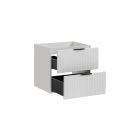 Set Kabinett Comad Adel White ADEL WHITE 82-60-B-2S, Waschbecken Comad Sky SKY60-8099