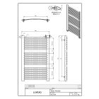 Set Elektrischer Heizkörper Luxrad Kastor Elektro KAST945580S040ERG, Elektro-Heizstab Luxrad GLX GLX400CZ