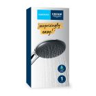 Set Badewannen- und Duscharmatur Grohe Essence 24058001, Kopfbrause Grohe Vitalio Start Shower System 26815000, 35600000, 27851000, 26962001, 27940001, 28741002