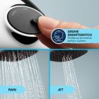 Set Badewannen- und Duscharmatur Grohe Start Flow 29117000, Kopfbrause Grohe Vitalio Comfort 26695000, 27851000, 26962001, 2639710E, 28741002