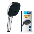 Set Badewannen- und Duscharmatur Grohe Start Flow 29117000, Kopfbrause Grohe Vitalio Comfort 26695000, 27851000, 26962001, 2639710E, 28741002