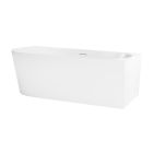 Set Eckbadewanne Oltens Delva 11006000, Verschlusskappe Oltens 09002000